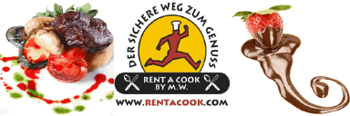 Rent a cook Logo - Catering in Salzburg
